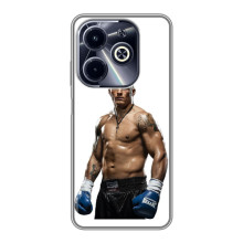 Чехол с картинкой Александр Усик для Infinix Hot 40i – Усик на белом