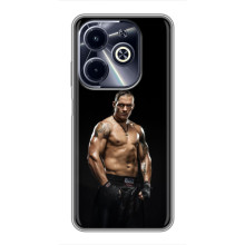 Чехол с картинкой Александр Усик для Infinix Hot 40i – Усик на черном