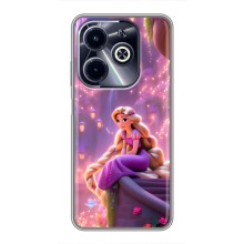 Чехол Рапунцель для Infinix Hot 40i (Рапунцель в замке)