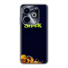Чохол з мультфільмом Шрек на Infinix Hot 40i – Шрек лого