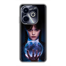 Чехол с дизайном Венздей 2 на Infinix Hot 40i (Волшебная Уэнсдей)