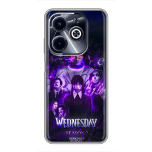 Чохол з дизайном Венздей 2 на Infinix Hot 40i