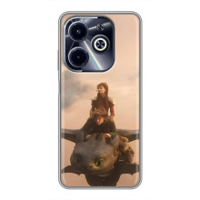 Чохол як приборкати дракона на Infinix Hot 40i (Фільм дракон)