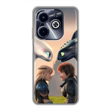 Чохол як приборкати дракона на Infinix Hot 40i (Гикавка і Астраід)