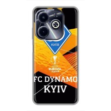 Чехол с ФК Динамо Киев на Инфиникс ХОТ40 ай (Лого ФК Динамо)