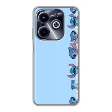 Чохол з принтом Стіч на Infinix Hot 40i – Стіч фон