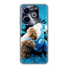 Чехол с принтом Фантастическая четверка для Infinix Hot 40i – Существо