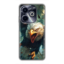 Чохол з картинкою 'Хижаки' для Infinix Hot 40i – Орел