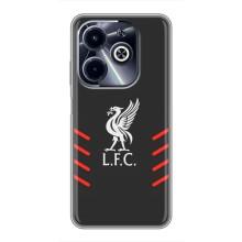 Силіконові Чохли з принтом Футбол на Infinix Hot 40i – Емблема Liverpool
