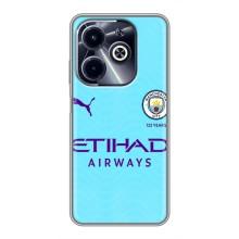 Силіконові Чохли з принтом Футбол на Infinix Hot 40i – Man City