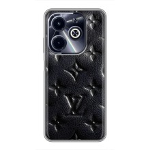 Текстурный Чехол Louis Vuitton для Инфиникс ХОТ 40i (Черный ЛВ)