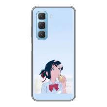 Чехол с персонажами АНИМЕ на Infinix Hot 50 5G – Мицуха