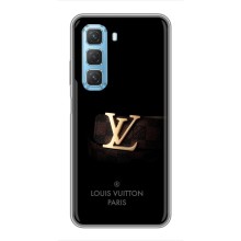 Чехлы Луи Витон для Infinix Hot 50 5G (AlphaPrint - LOUIS VUITTON) (ремешок LV)