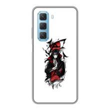 Чехлы на тему: Итачи Учиха для Infinix Hot 50 5G (AlphaPrint) – Итачи с атрибутами