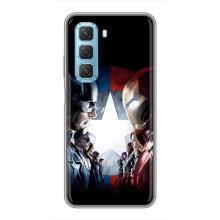 Чехлы с героями Марвел Infinix Hot 50 5G (VPrint)