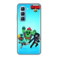 Чехлы Brawl Stars для Infinix Hot 50 5G (AlphaPrint)