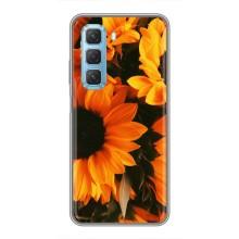 Чехлы с картинкой Подсолнухов для Инфиникс Хот 50 5G – подсолнухи