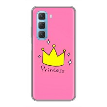 Чехол с картинкой (Стильные) для Инфиникс Хот 50 5Джи - (AlphaPrint) – Princess