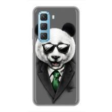 Чехлы с Пандами на Infinix Hot 50 5G – Панда в очках
