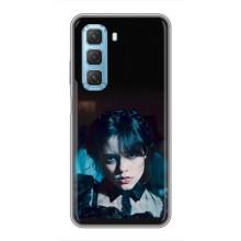 Чехлы с принтом Уэнсдей на Infinix Hot 50 5G – Танец Уэнсдей