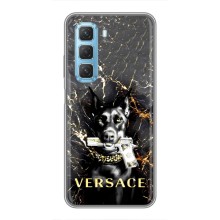 Чехлы VERSACE для Инфиникс Хот 50 5Джи (PREMIUMPrint) (AlphaPrint-ген.)