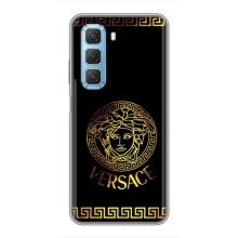 Чехлы VERSACE для Инфиникс Хот 50 5Джи (PREMIUMPrint) (Logo Versace)