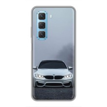 Чехол BMW для Инфиникс Хот 50 5Джи – БМВ в тумане