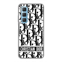 Чохол (Dior, Prada, YSL, Chanel) для Infinix Hot 50 5G – Christian Dior