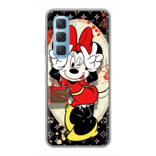 Чехол Disney Mouse Infinix Hot 50 5G (PREMIUMPrint) – Минни peace