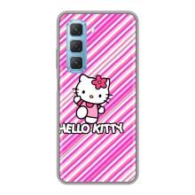 Чохол для дитини на Інфінікс Хот 50 5Джі (VPrint) – Hello Kytty