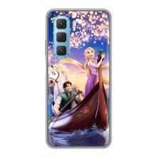 Чохол для дитини на Інфінікс Хот 50 5Джі (VPrint) – Рапунцель і Флінн
