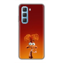 Чохол Головоломка для Infinix Hot 50 5G - (AlphaPrint) (Тривожність)