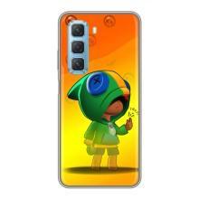Чехол Бравл Старс для Infinix Hot 50 5G – LEON в кофте