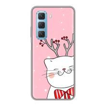 Чохол на тематику: Коти для Infinix Hot 50 5G – Зимовий кіт