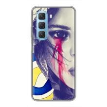 Чехол на Infinix Hot 50 5G Украинский дизайн (Слезы Украины)