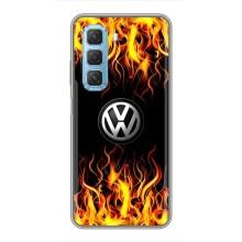 Чехол "Фольксваген" для Infinix Hot 50 5G – Огненный Лого