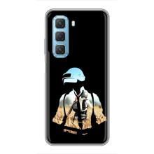 Чохол з картинкою "Герой Pubg" на Infinix Hot 50 5G (Пубг мен)