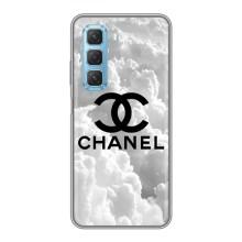 Чохол з Брендами одягу на Ініфінікс Хот 50 5G – CHANEL