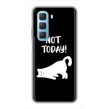 Бампер з зображенням Котиків для Ініфінікс Хот 50 5G – Not Today
