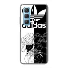 Чехол в стиле "Адидас" для Инфиникс Хот 50 5G – Adidas шнурки