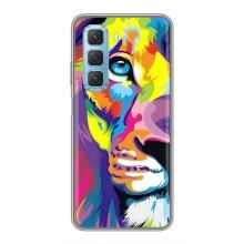 Чехол с картинкой на Infinix Hot 50 5G – Яркий Лев
