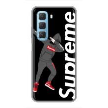 Чехол для Infinix Hot 50 5G с картинкой Supreme (AlphaPrint) – Деб Суприм