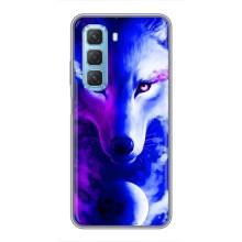 Чехол с Волком на Infinix Hot 50 5G – Арт-Волк