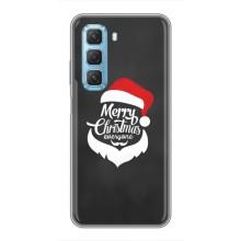 Чехол Санта Клаус для Infinix Hot 50 5G (Санта Крисмас)