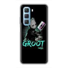 Чохол Супергерої Марвел на Ініфінікс Хот 50 5G – Groot