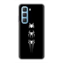 Чохол Супергерой Людина Павук на Infinix Hot 50 5G – Лого павука