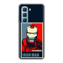 Чохол Супергерой Залізна Людина на Infinix Hot 50 5G – Art Iron man
