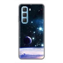 Чехол (ТПУ) с планетами на Infinix Hot 50 5G – Космический вид