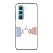 Чехлы на день мамы для Инфиникс Хот 50 5G – Руки мамы