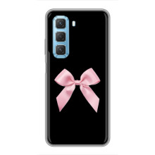 Чохол банти для Infinix Hot 50 5G – Бант на чорному